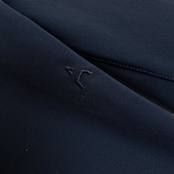 ADAY Something Borrowed Travel Snap Front Dress Navy Blue - Picture 13 of 13